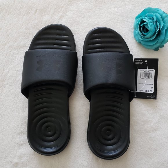 Under Armour Shoes - 🔥Host Pick🔥NEW Under Armour Ansa Fix SL 3023772-005 Women Blk Sz 9 Sandal